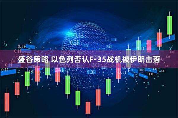 盛谷策略 以色列否认F-35战机被伊朗击落